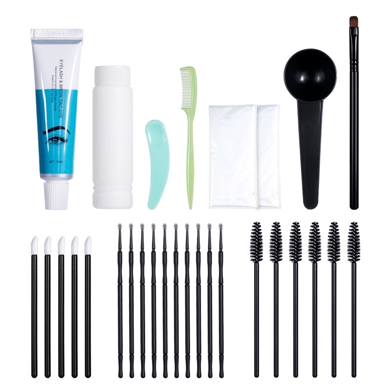 Nhuộm lông mày, phủ đen lông mi cao cấp, hiệu quả CoCo Lashes
