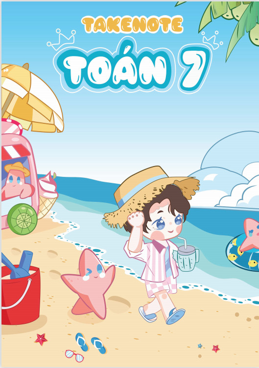 Sổ Takenote Toán 7 khổ A5