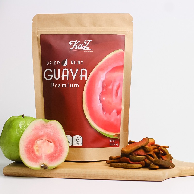 Ổi Ruby Sấy Dẻo, Ngọt Tự Nhiên KAZ 100G - Soft Dried Guava