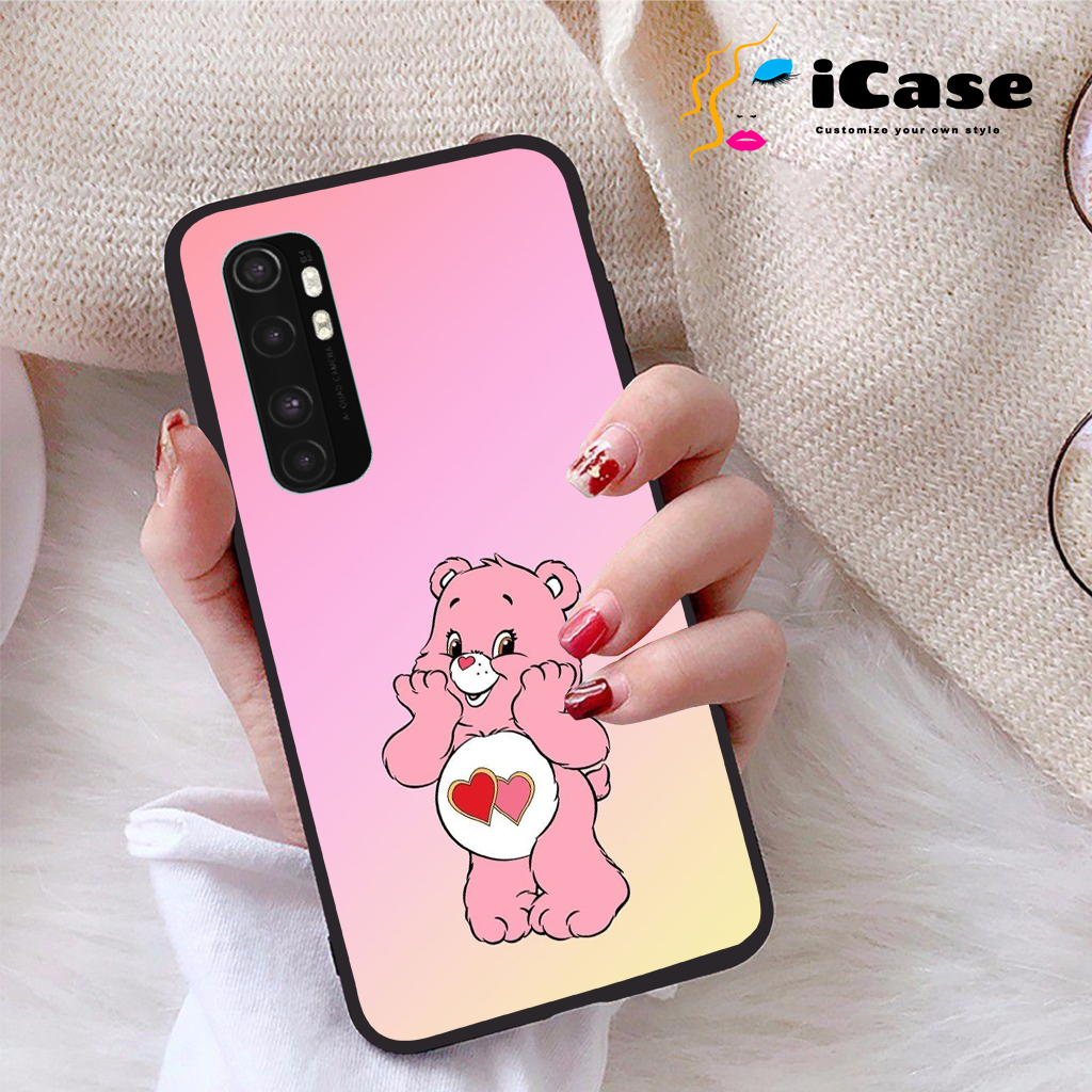 Ốp lưng Xiaomi Mi Note 10 Lite viền dẻo TPU BST Pinky