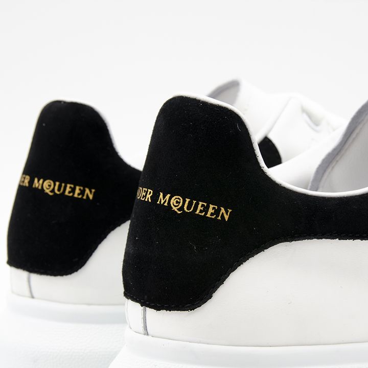Giày Alexander Mcqueenn Gót Đen ( full box+ bill+túi + tất)