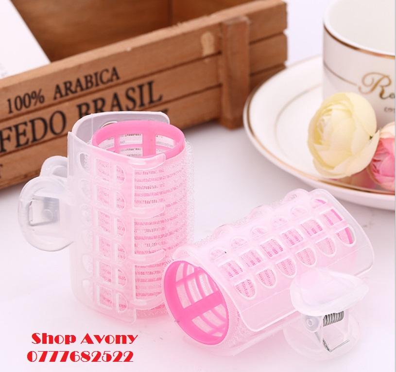 Combo 3 lô cuốn tóc gai dính có kẹp