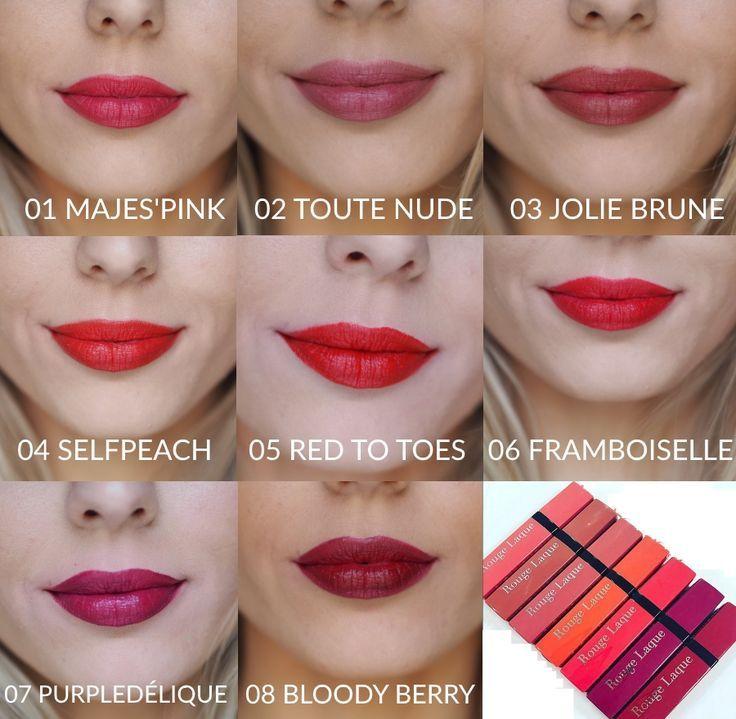 Son Kem Bourjois Rouge Laque Pháp (#01 Majes’ Pink: Hồng cánh sen)