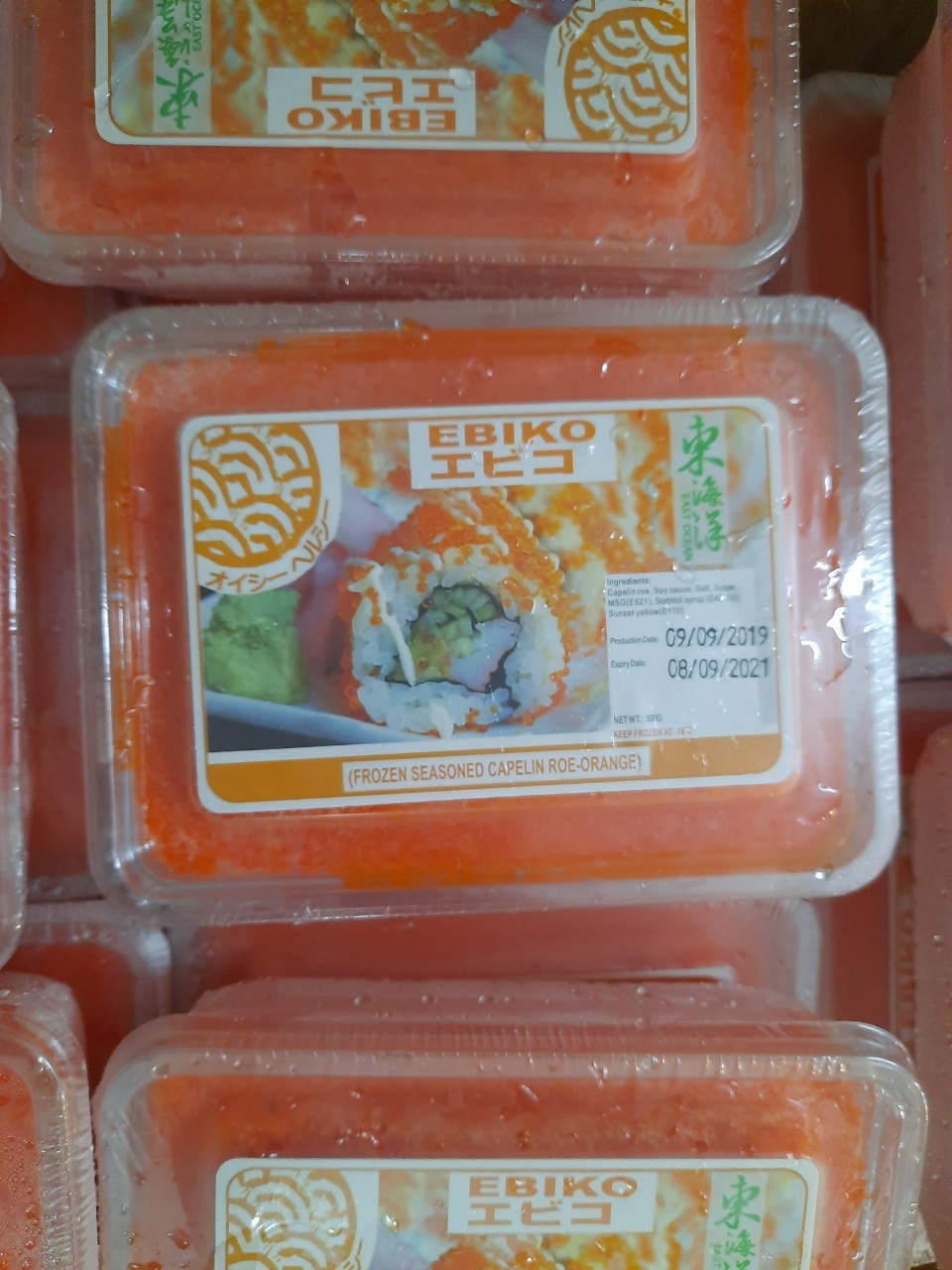 [HCM]trứng tôm ebiko 500gr