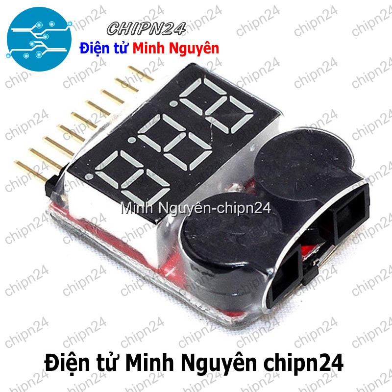 [1 cái] (D64) Mạch Đo báo pin Lipo RC 1-8s - HH002440