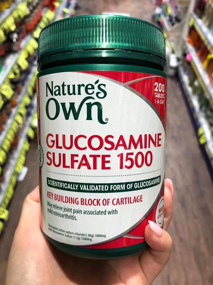 Glucosamin Nature's Own Sulfate 1500 200 Tablets