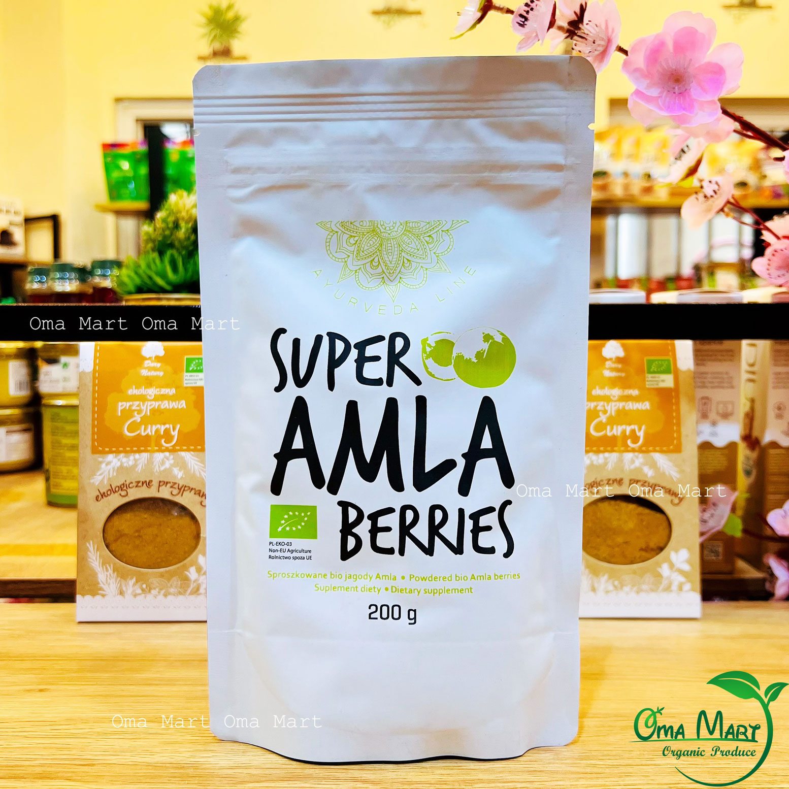 Powder Amla organic diet food 200g