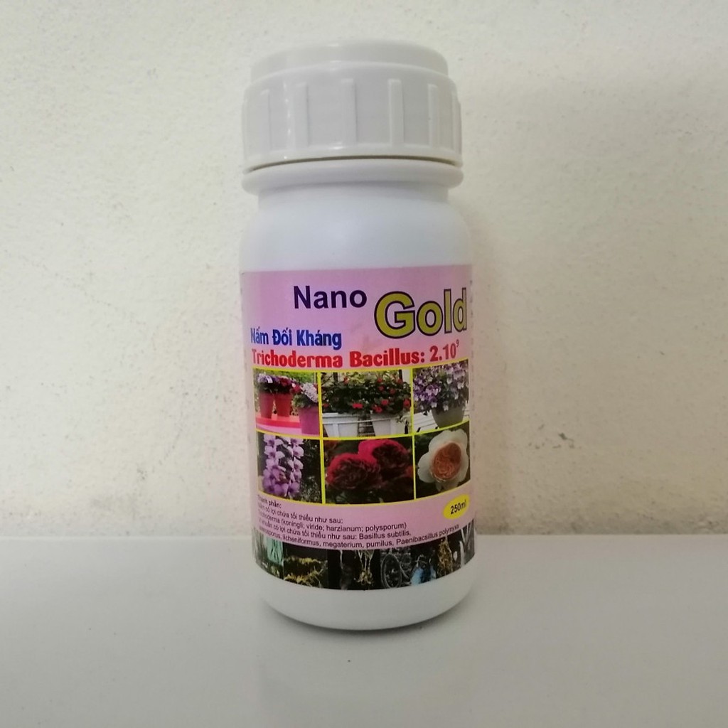 Nấm Đối Kháng Trichoderma Dạng Nước Nano Gold 250Ml