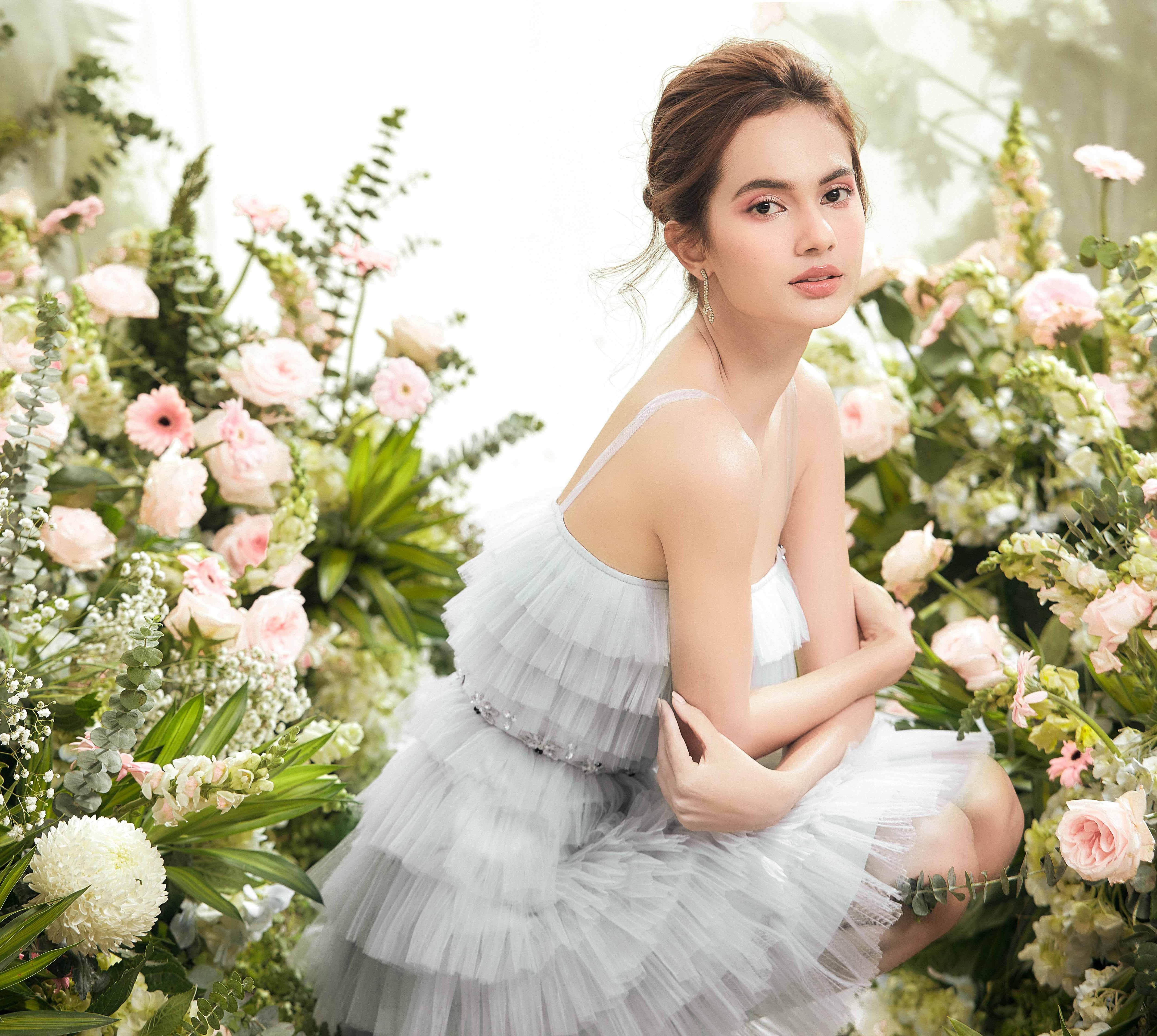MIRA - Swee Dress Đầm nữ lưới dập ly