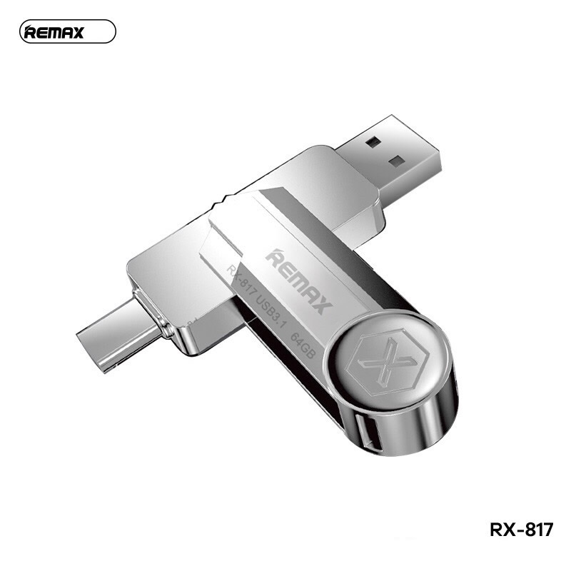 USB 3.1 Remax RX 817 2 Đầu USB Type C 64GB | Lazada.vn