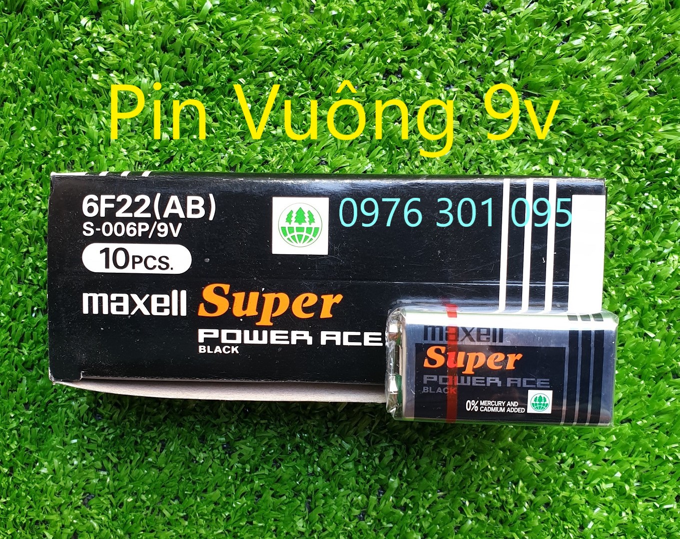 COMBO 3 Pin [ MAXELL - Lẻ ]  PIN VUÔNG 9V - AA - AAA THÔNG DỤNG