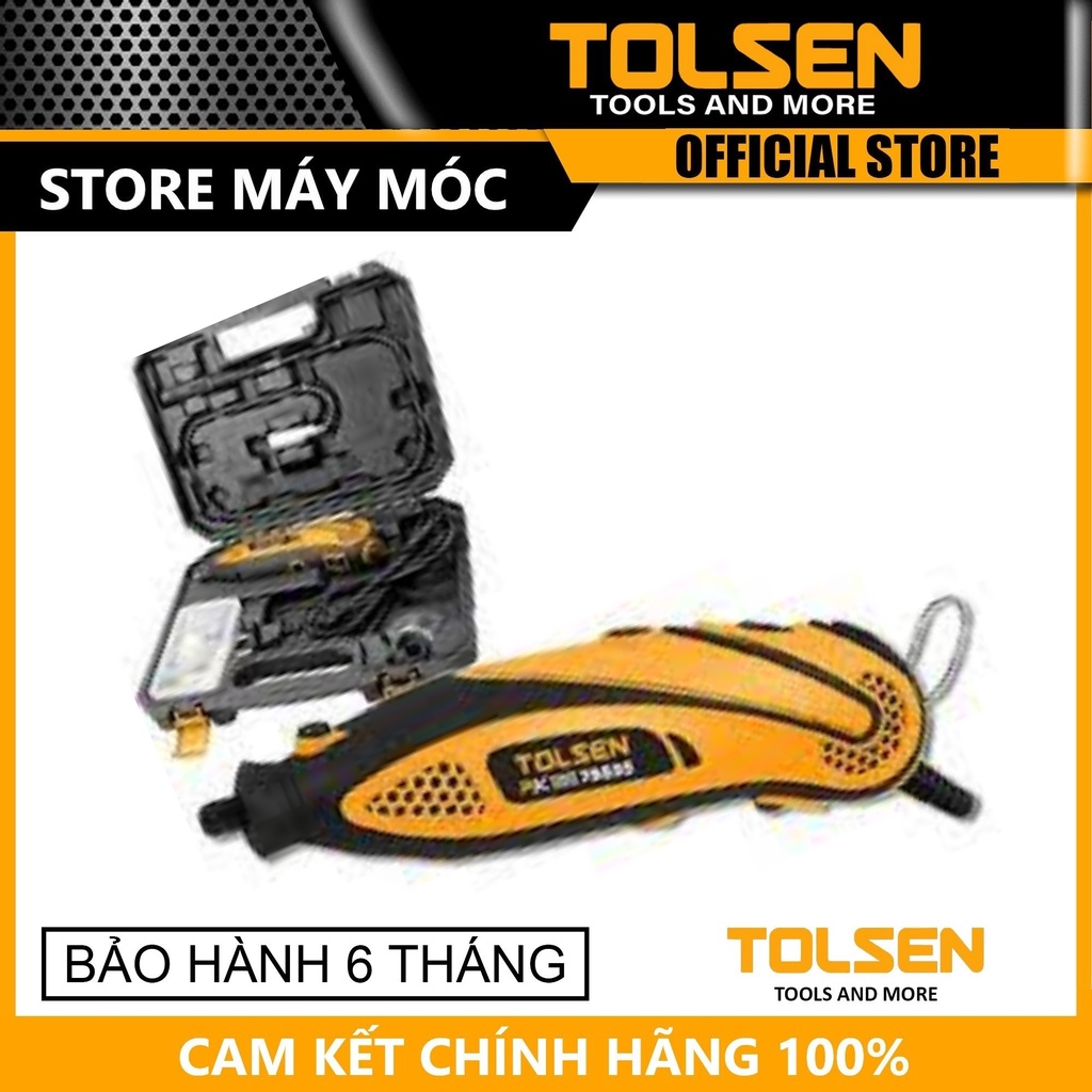 3.2mm bộ máy mài khuôn mini 135w tolsen 79555 - hàng chính hãng