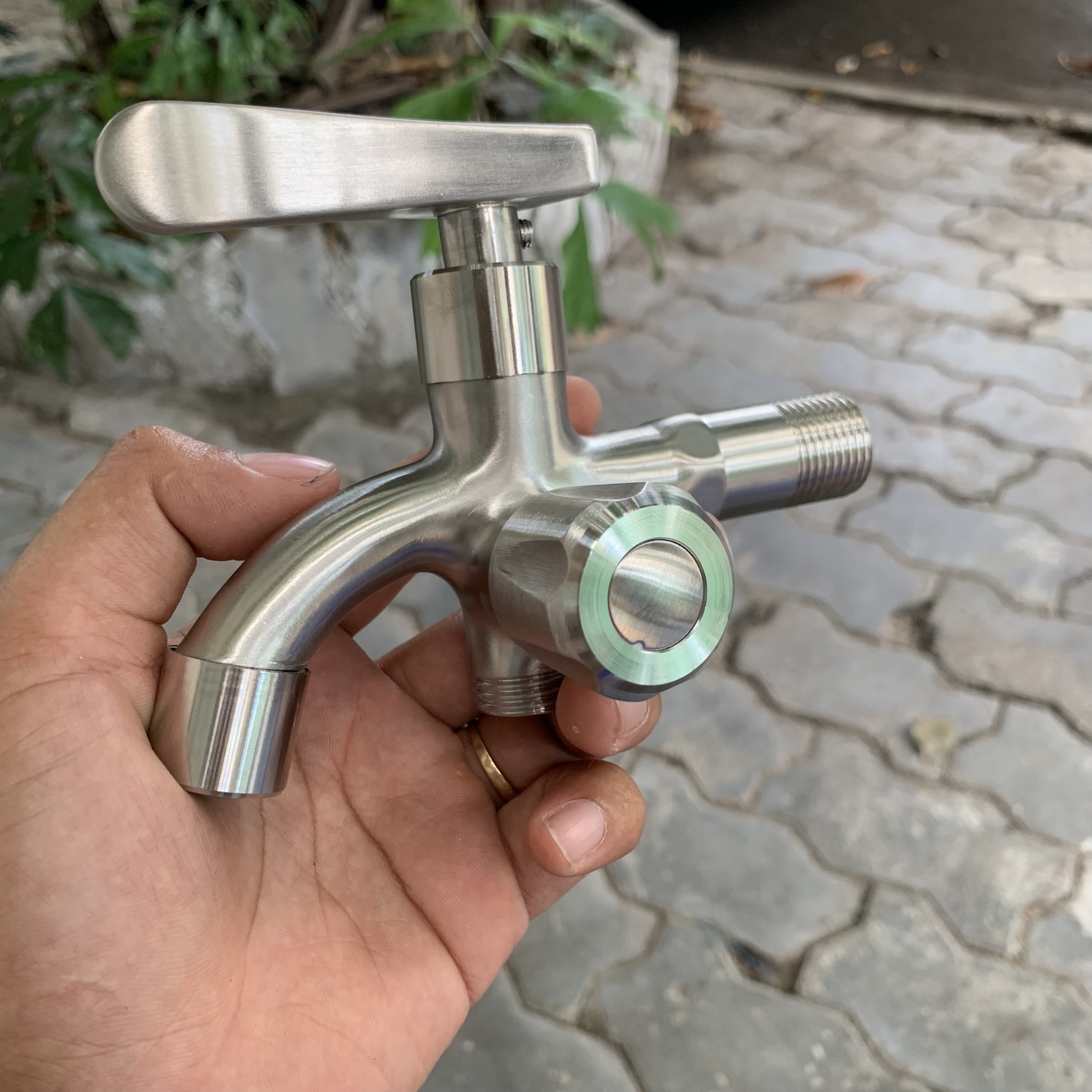 Củ sen lạnh inox sus 304 nước mạnh