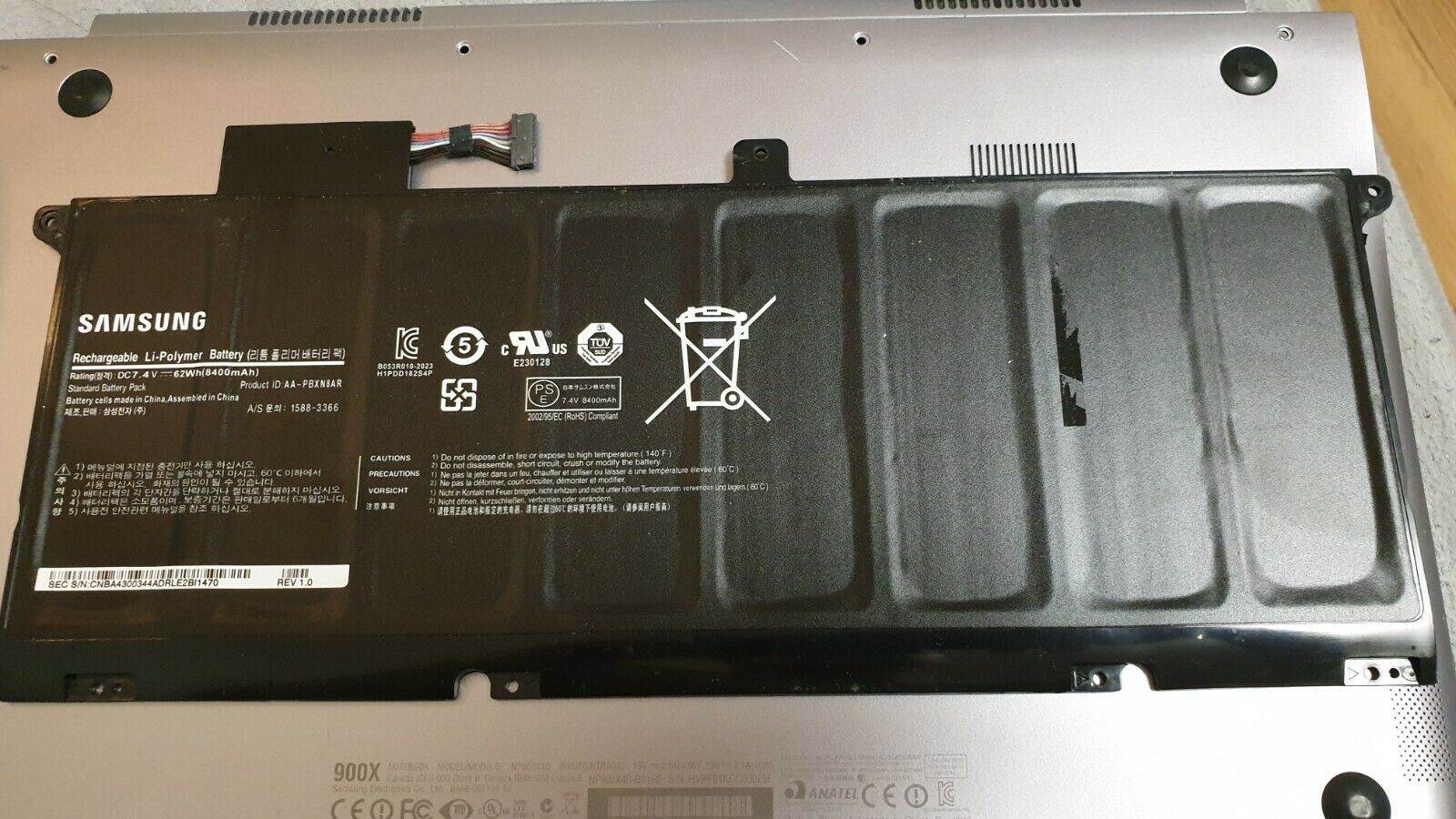 Pin(battery) Laptop SamSung Np900x4C 900X4B AA-PBXN8AR