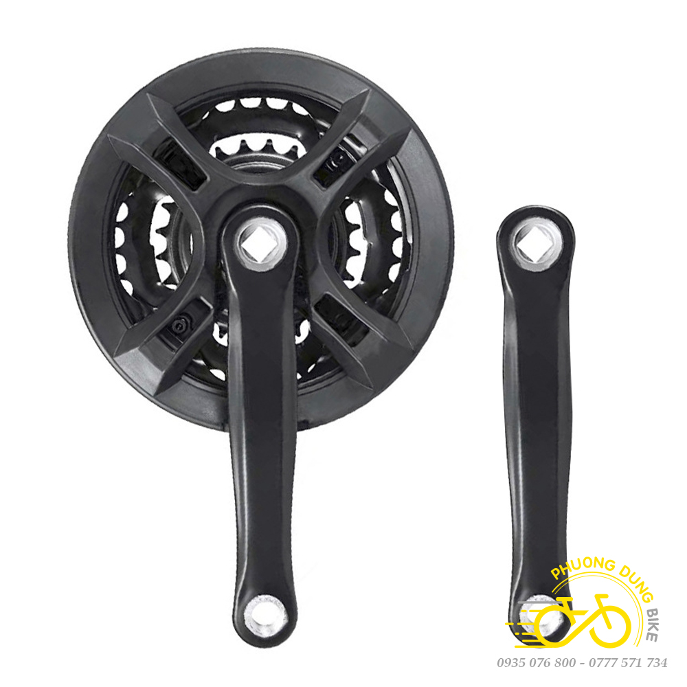 Đùi đĩa (Giò dĩa) xe đạp 3 Tầng 24-34-42T
