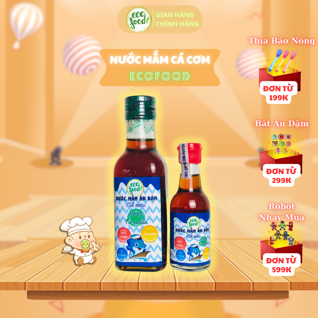 Ecofood feeding fish sauce from 6 months. Chisd_day