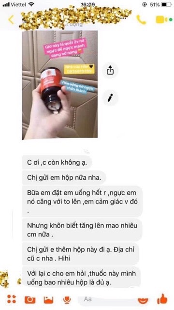 Kẹo nhai nở ngực đu đủ .