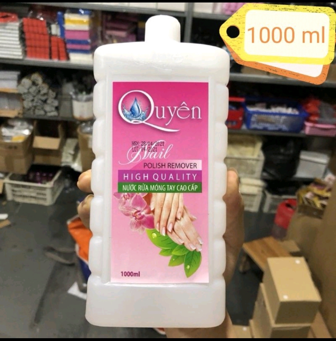 [HCM]Nước rửa móng quyên 1000ml