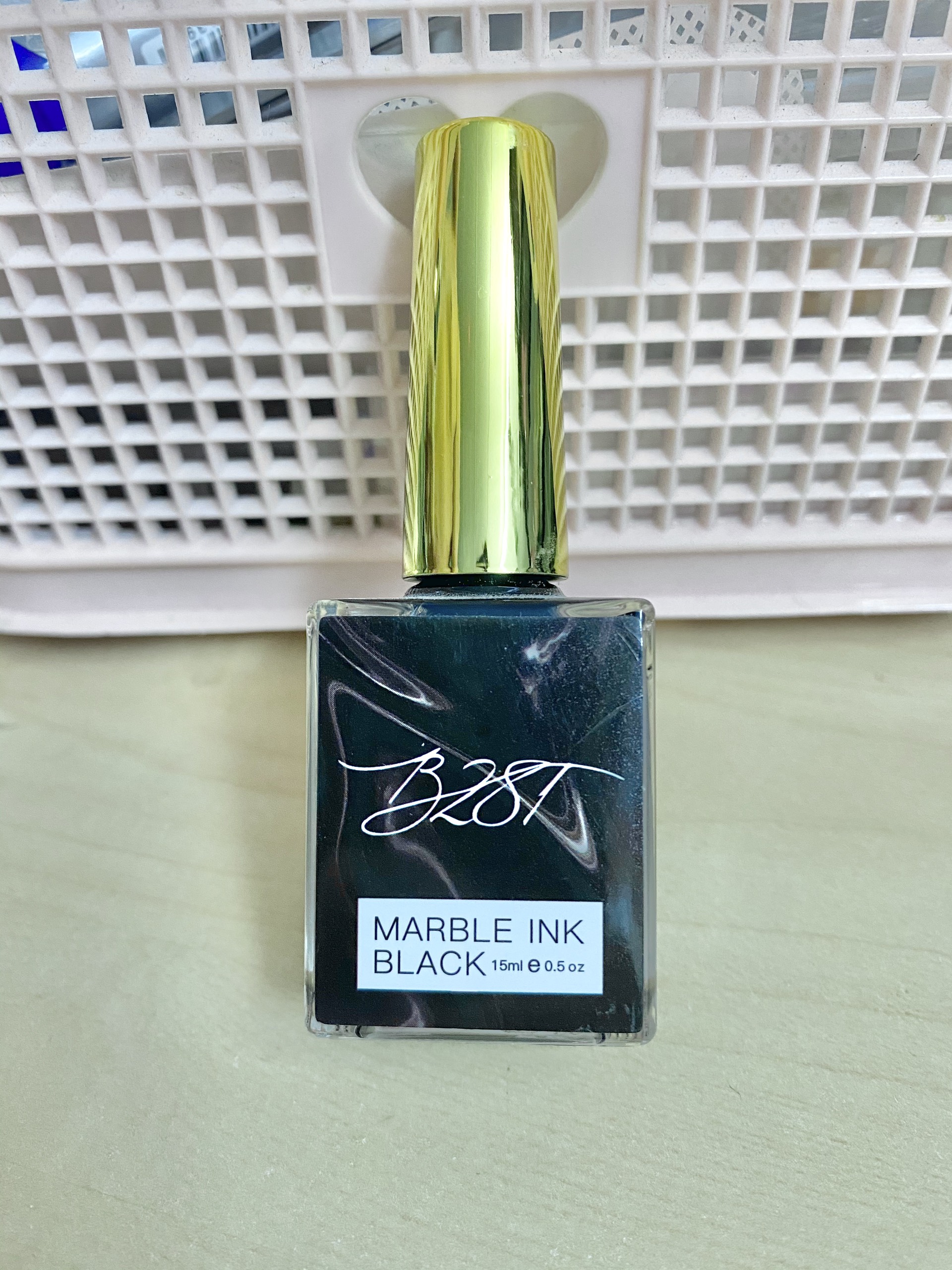 Cồn loang trắng , đen làm vân đá , loang nail