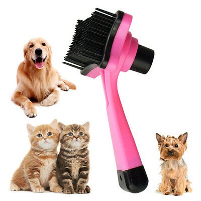 Lược Chải Lông Có Nút Bấm Đẩy Lông