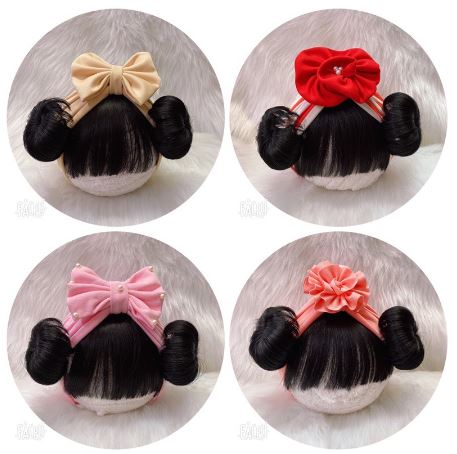 [HCM]Turban gắn tóc giả cho bé yêu