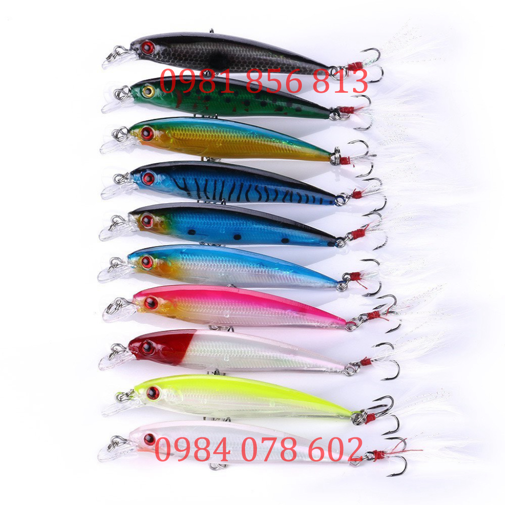 Mồi Câu Cá Chẽm Cá Mú Cá Ngão Cá Biển Đuôi Lông ( sale xả hàng )