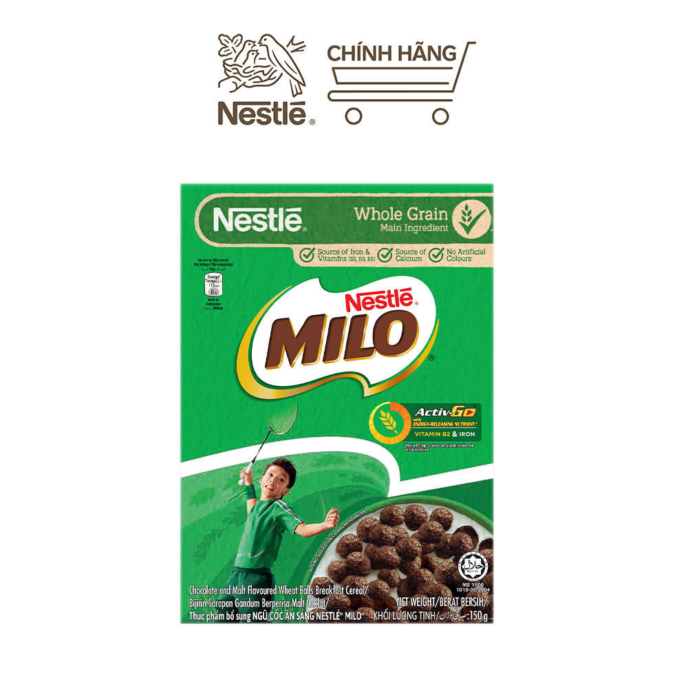 [FREESHIP TOÀN QUỐC] Ngũ cốc ăn sáng MILO (Hộp 150g)
