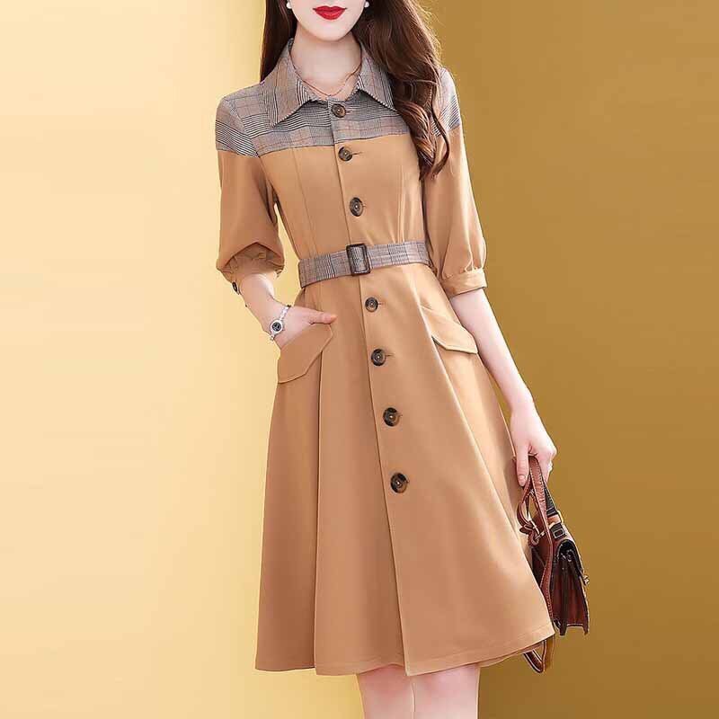 Váy dự tiệc kiểu hàn quốc KÈM THẮT LƯNG siêu xinh thiết kế thời trang quý phái chị em sang trọng