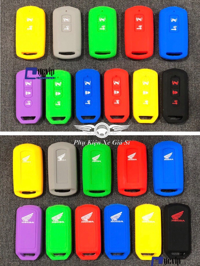(3 Nút Bấm) Bọc Chìa Khóa SmartKey Honda Vario, AB, Lead, SH, SH Mode, Vision MS1735