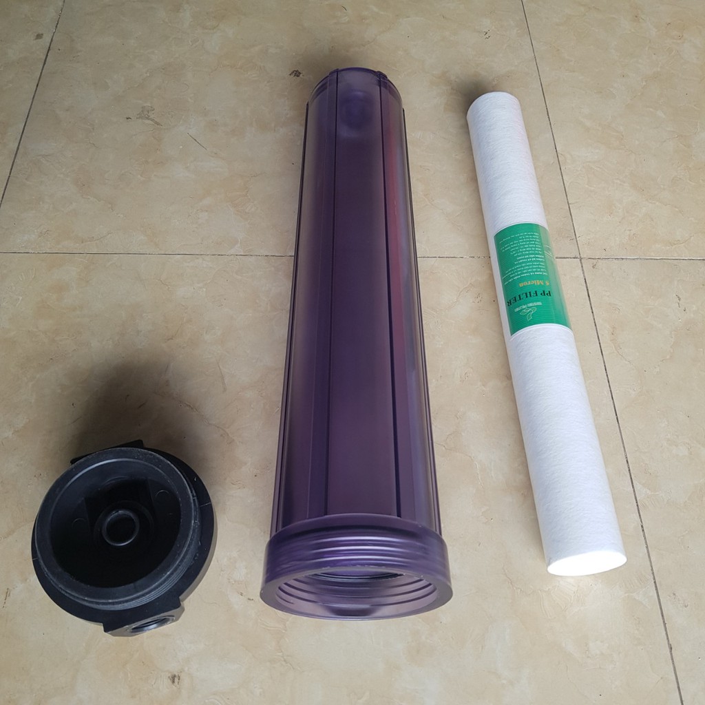 Bộ cốc lọc kèm lõi lọc 20 inch