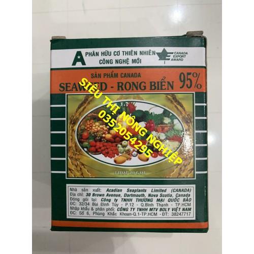Phân bón lá hữu cơ Searweed - Rong biển 95 - hộp 10 gói Rong biển 95