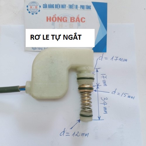 Rơ le tự ngắt máy rửa xe cao áp mini loại cong