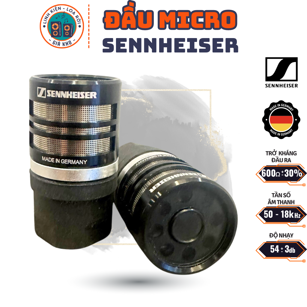 Đầu micro hãng Sennheiser - Hàng nhập