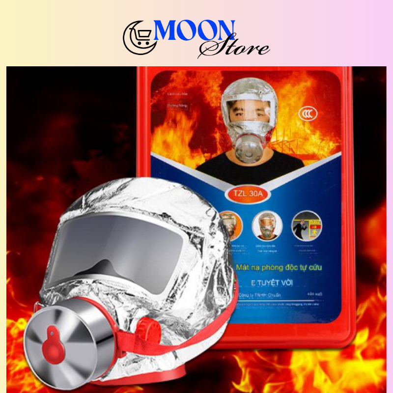 {Đạt chuẩn} Mặt nạ phòng khói, thoát hiểm khẩn cấp, PCCC