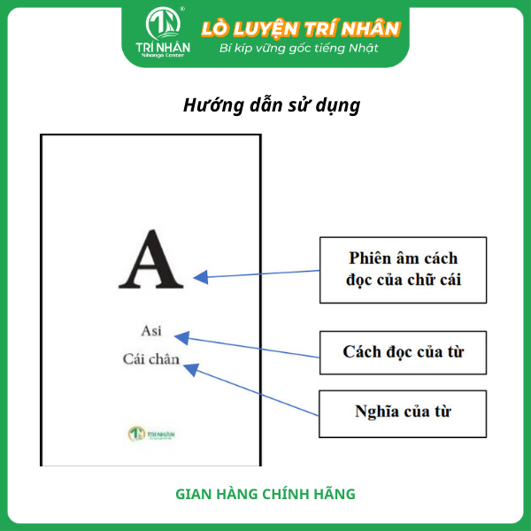 Thẻ Flashcard học chữ cái tiếng Nhật Hiragana và Katakana | in màu - dễ nhớ - thẻ cứng có cán màng chống thấm nước