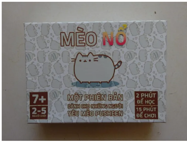 [HCM]Mèo nổ pusheen việt hóa ( Cơ bản + 1 mở rộng imploding kitten )