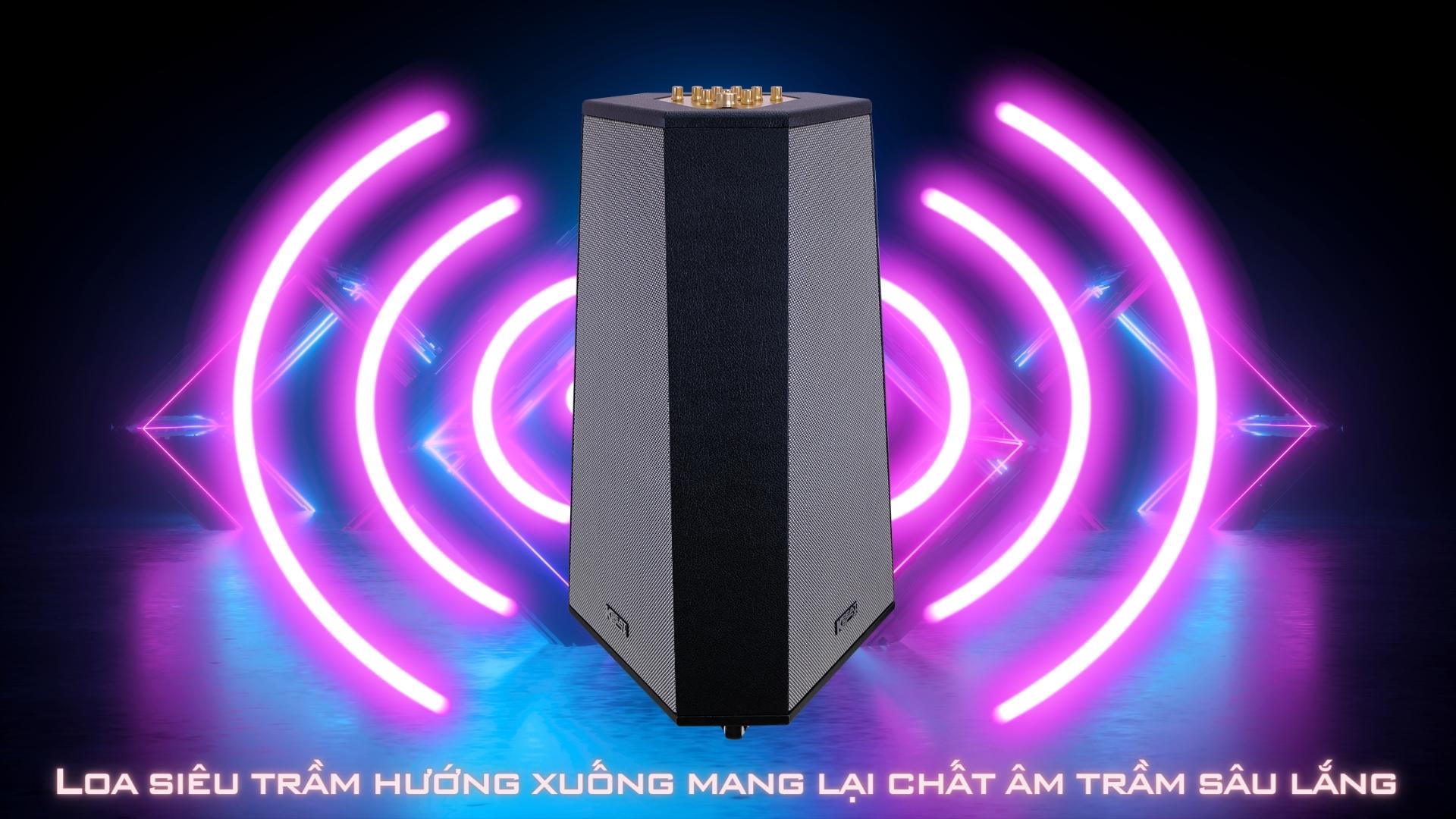Loa tháp karaoke Acnos Cs500
