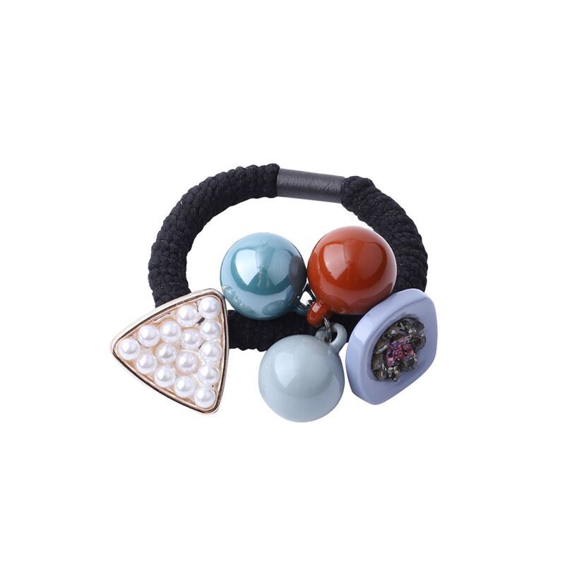 Dây Cột Tóc Nữ tam giác 3 bi