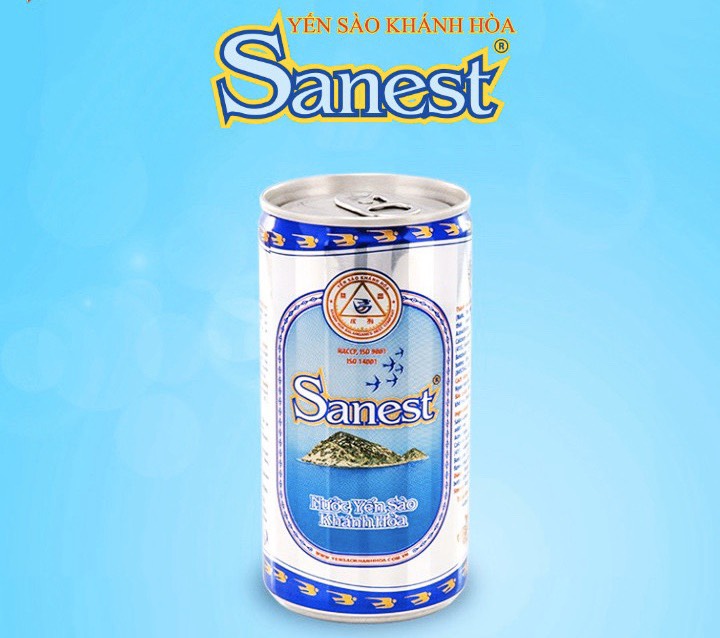 NƯỚC YẾN SÀO KHÁNH HÒA SANEST LON 190ML (KIÊNG)
