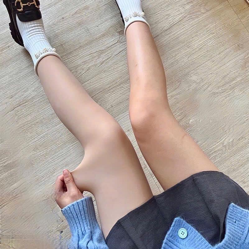 Quần tất 3d 2 màu da đen hàng cao cấp chất đẹp ấm giữ nhiệt