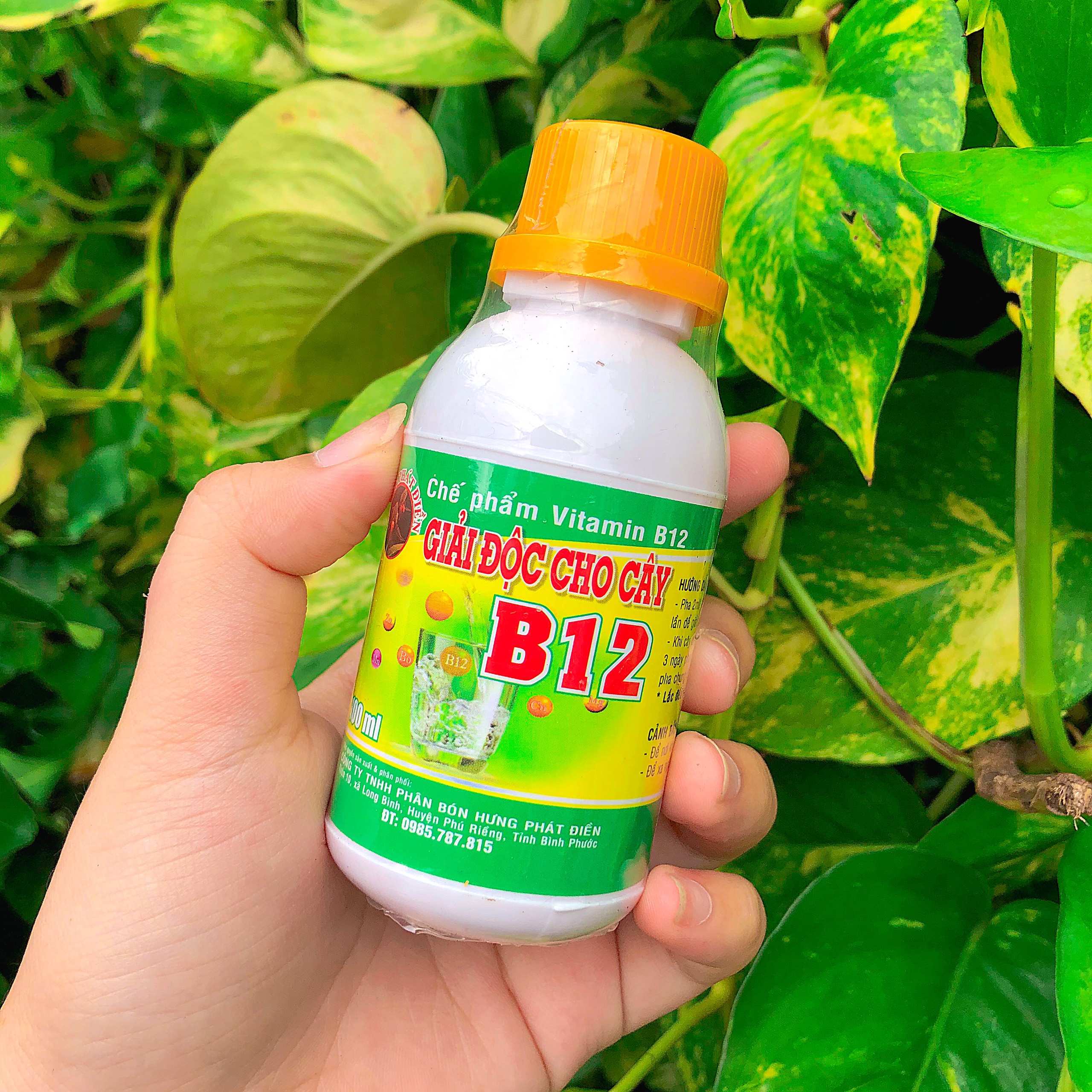Vitamin B12 cho cây trồng chai 100ml
