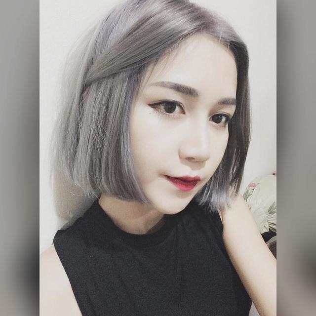 Tuýt Nhuộm Tóc MaiA Màu Tro ( ash 0/19) + Oxi  Tặng Kèm Găng Tay