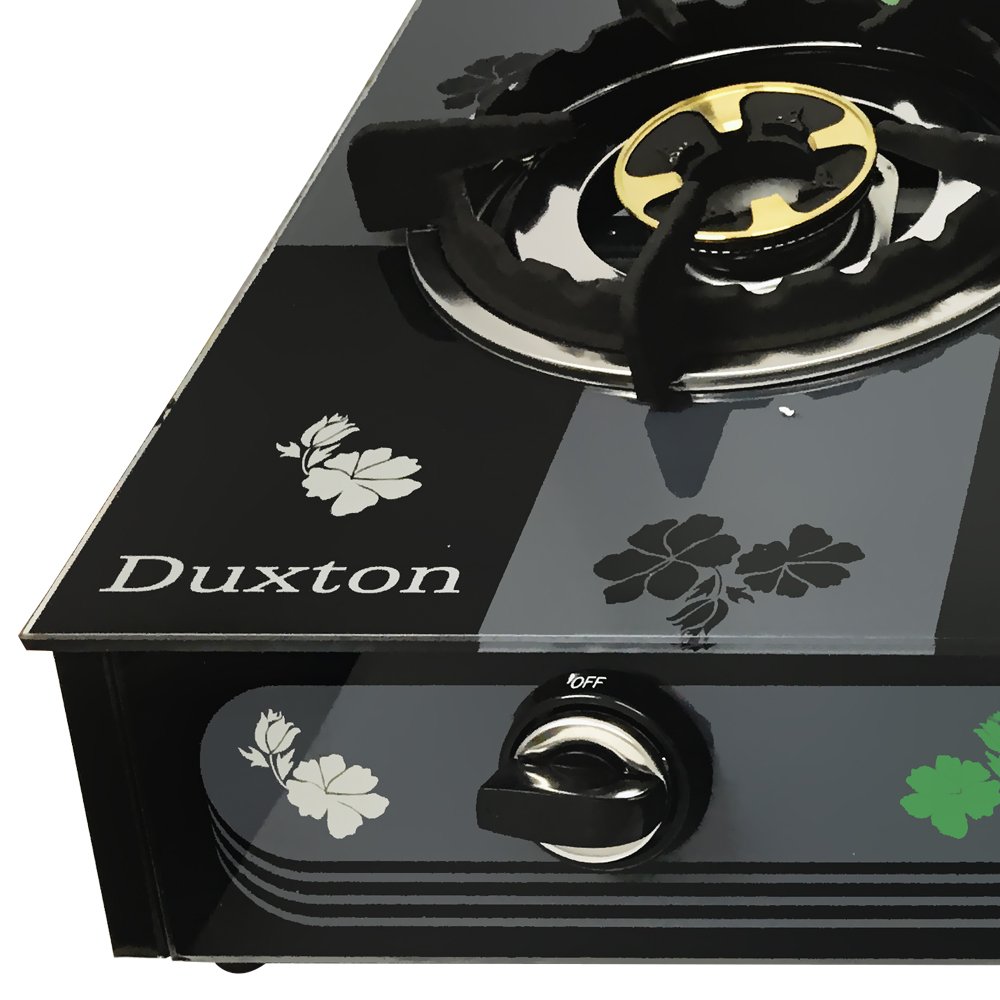 Bếp gas đôi mặt kính kiềng gang Duxton DG-690