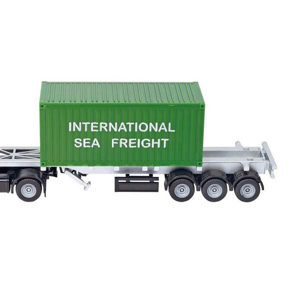Đồ Chơi Mô Hình Xe tải kéo container SIKU 3921