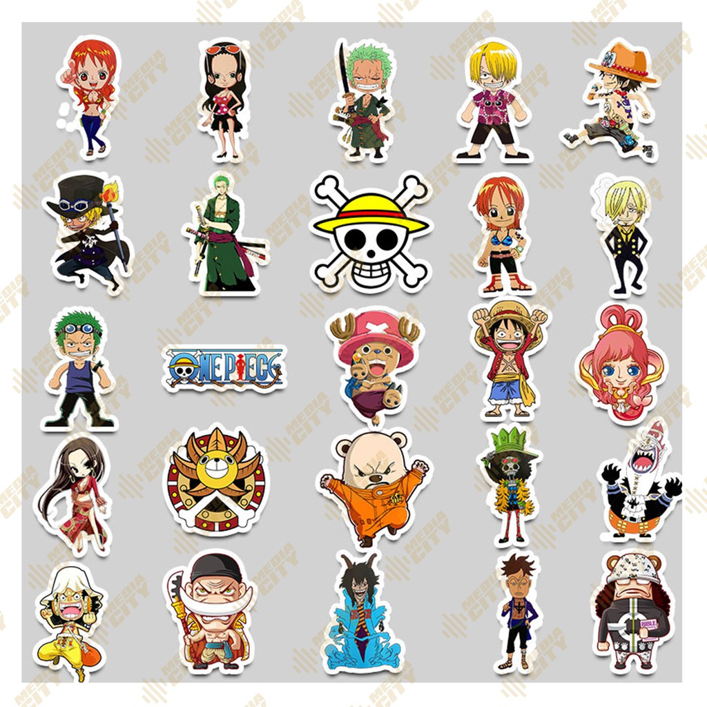 [] miếng dán One Piece 2021 graffiti One Piece hoạt hình dán vali