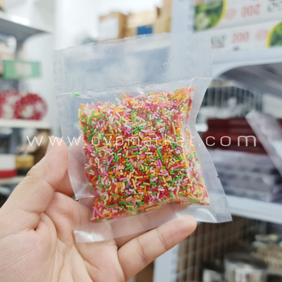 Cốm Đường Trang Trí Bánh Nhiều Màu (50g)