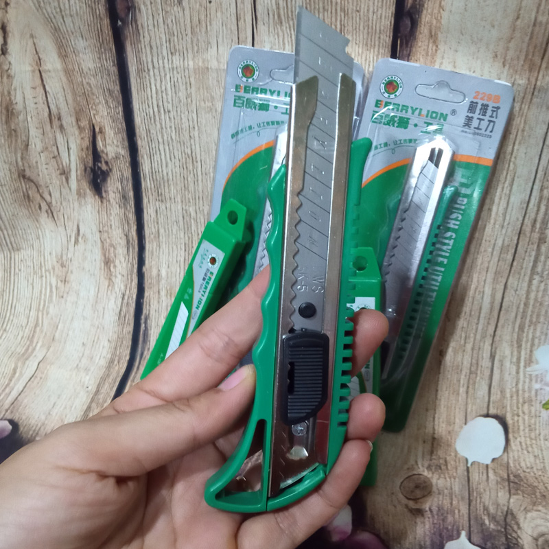 Combo Dao Rọc Giấy Berrylion 229B + Lưỡi Dao