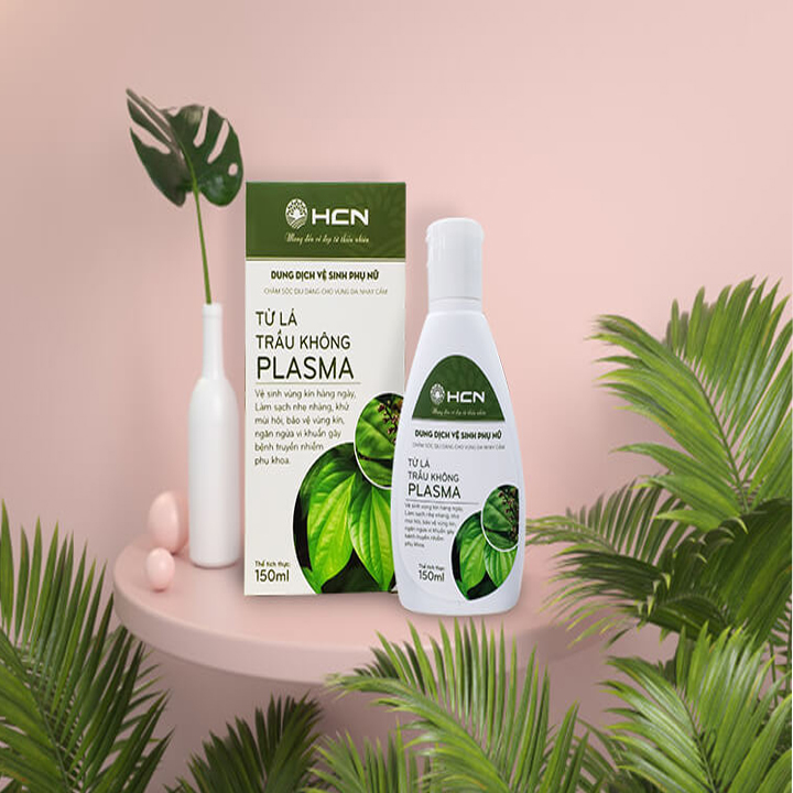 Dung Dịch Vệ Sinh Phụ Nữ Lá Trầu Không Plasma
