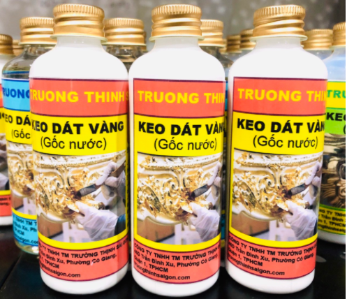 [HCM]Keo Phủ Bóng Dát Vàng Gốc Nước