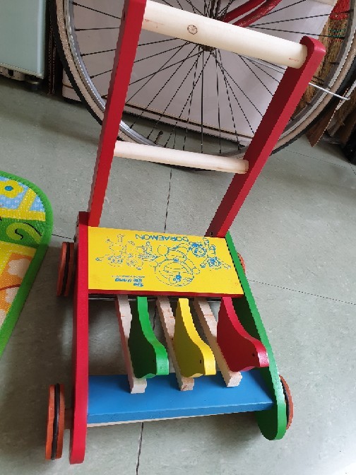 Xe Tập Đi, Xe Con Gà Bằng Gỗ Cho Bé ( Siêu Đẹp )